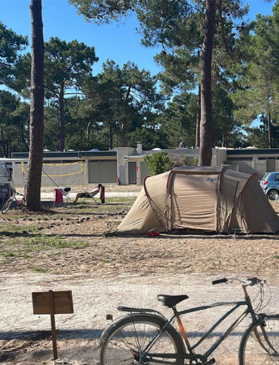 Camping Montacabana à Montalivet propose des services spéciaux pour cyclistes